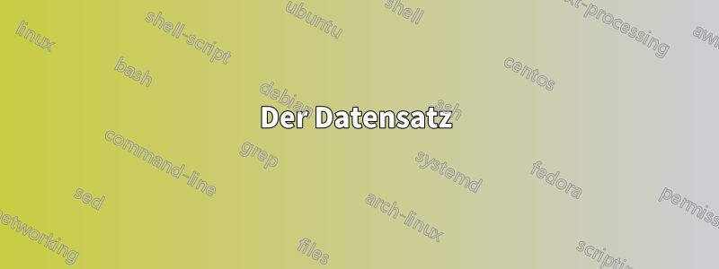 Der Datensatz