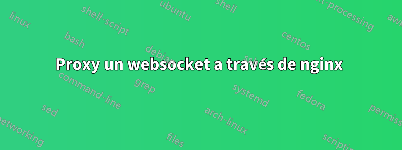 Proxy un websocket a través de nginx