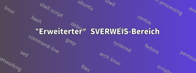 "Erweiterter" SVERWEIS-Bereich