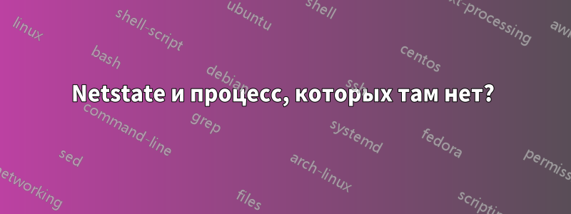 Netstate и процесс, которых там нет?