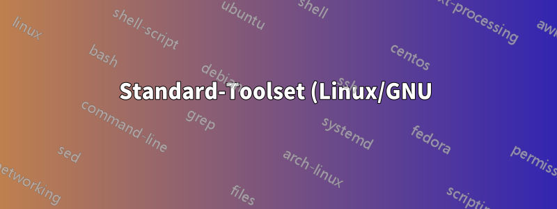 Standard-Toolset (Linux/GNU) für Mac