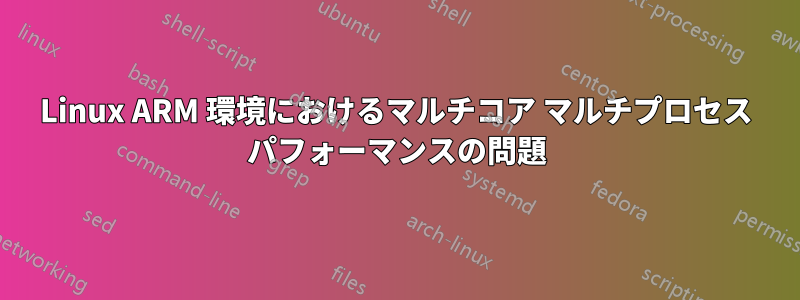 Linux ARM 環境におけるマルチコア マルチプロセス パフォーマンスの問題