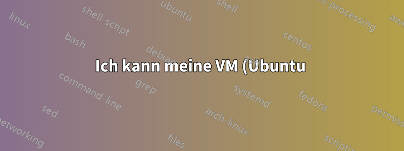 Ich kann meine VM (Ubuntu) nach dem Erstellen und Installieren des Linux-Kernels nicht booten