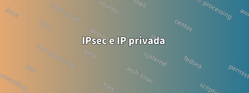 IPsec e IP privada