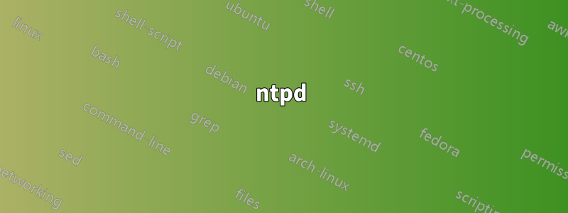 ntpd