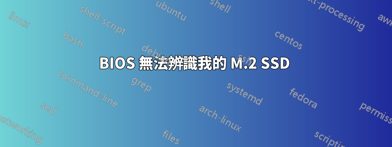 BIOS 無法辨識我的 M.2 SSD