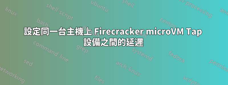 設定同一台主機上 Firecracker microVM Tap 設備之間的延遲