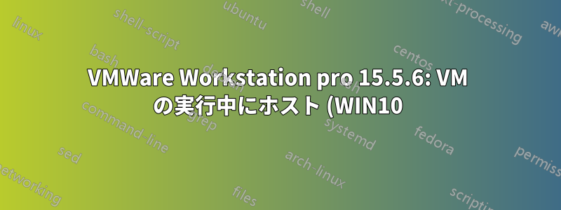 VMWare Workstation pro 15.5.6: VM の実行中にホスト (WIN10) の電源をオフにしても安全ですか?