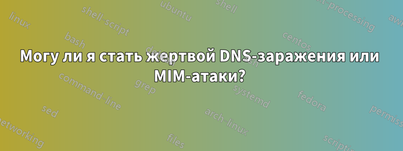 Могу ли я стать жертвой DNS-заражения или MIM-атаки?