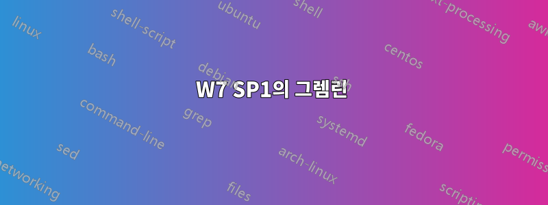 W7 SP1의 그렘린