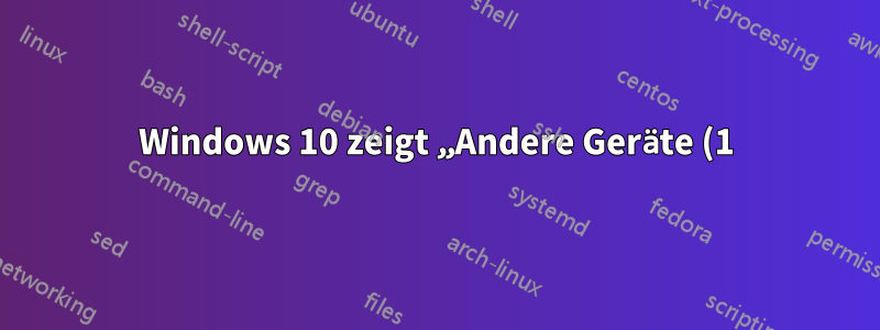 Windows 10 zeigt „Andere Geräte (1) – Roku“ an, aber ich besitze dieses Gerät nicht?