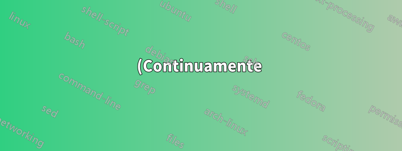 (Continuamente) Transmita datos binarios en localhost
