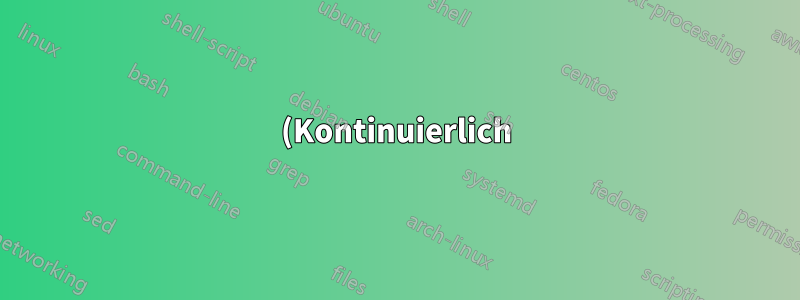 (Kontinuierlich) Streamen von Binärdaten auf dem lokalen Host
