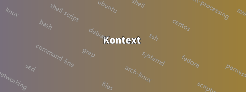 Kontext