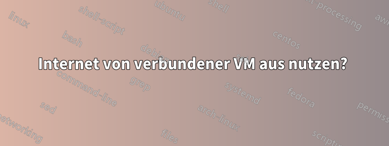 Internet von verbundener VM aus nutzen?