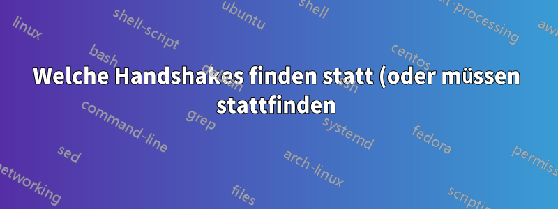 Welche Handshakes finden statt (oder müssen stattfinden), wenn ich mein FPGA mit einem Ethernet-Kabel an einen der Ethernet-Ports meines Heimrouters+Modemgeräts anschließe?