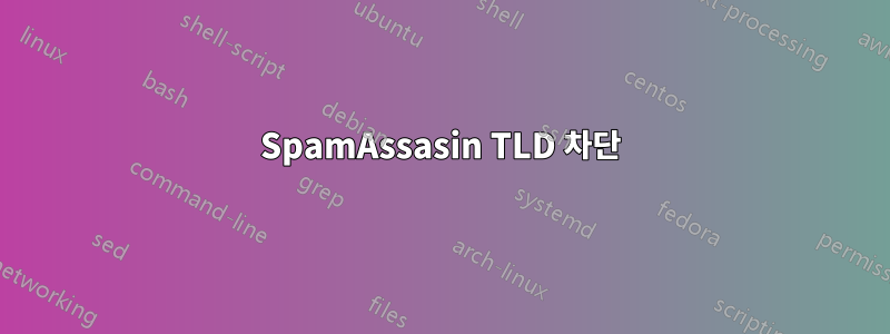 SpamAssasin TLD 차단