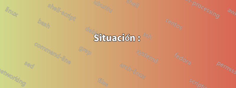 Situación :