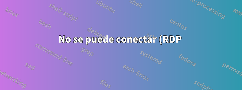 No se puede conectar (RDP) a la máquina virtual a través del tránsito de puerta de enlace VPN (Azure)