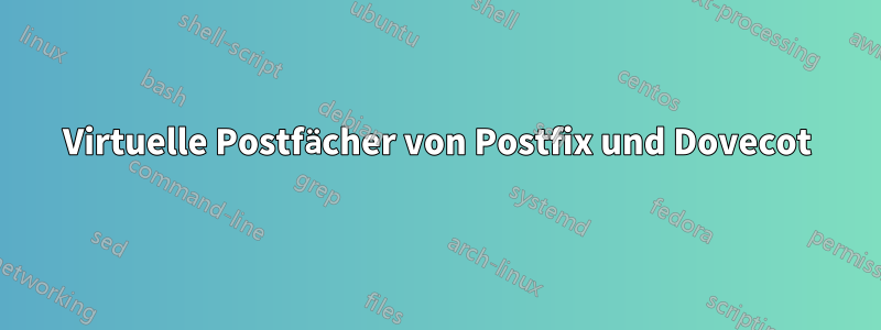 Virtuelle Postfächer von Postfix und Dovecot