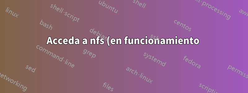 Acceda a nfs (en funcionamiento) desde VLC en Amazon Fire TV