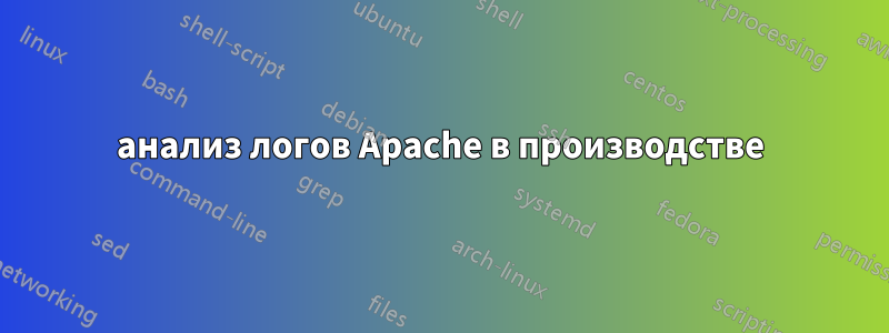 анализ логов Apache в производстве