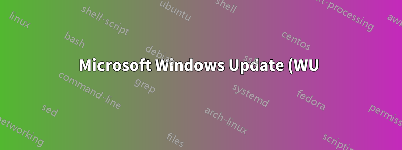 Microsoft Windows Update (WU) オフライン スキャン ファイルから Windows OS ID を取得したい