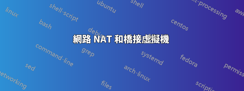 網路 NAT 和橋接虛擬機