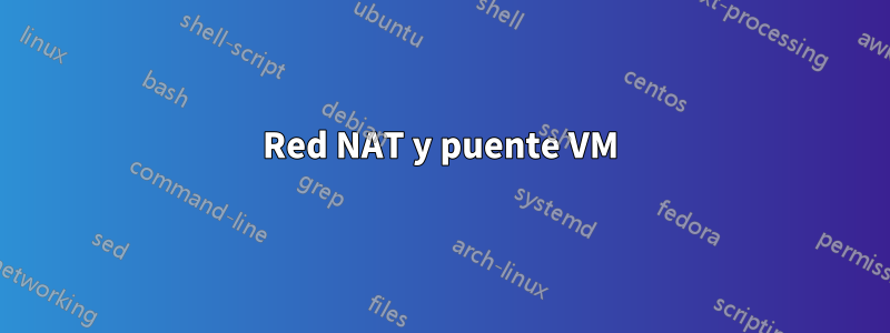 Red NAT y puente VM