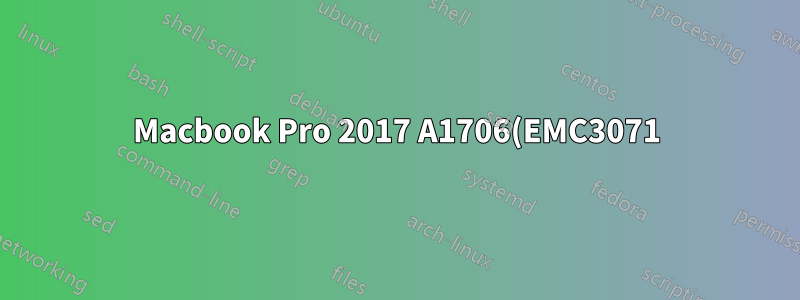 Macbook Pro 2017 A1706(EMC3071)에서 새 배터리 교체 후 문제