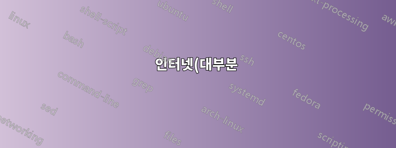 인터넷(대부분)은 작동하지만 핑을 할 수 없습니다. 진단 방법은 무엇입니까?