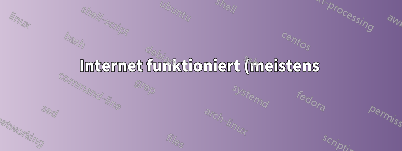 Internet funktioniert (meistens), aber kein Ping möglich – wie kann ich das diagnostizieren?