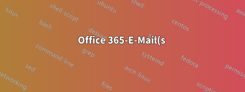 Office 365-E-Mail(s) nicht mehr über POP3 verfügbar