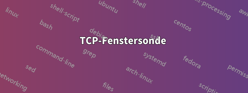 TCP-Fenstersonde