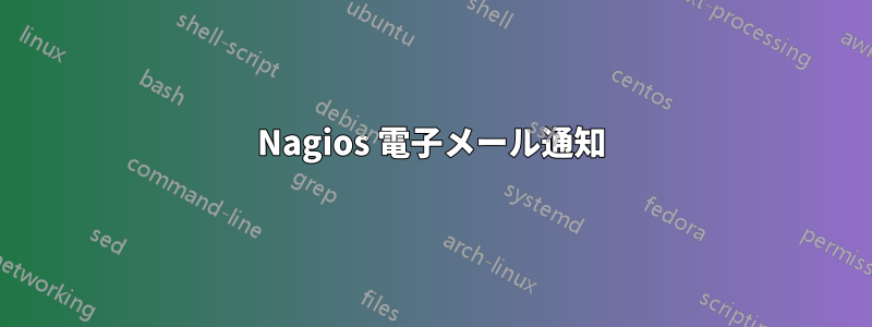 Nagios 電子メール通知