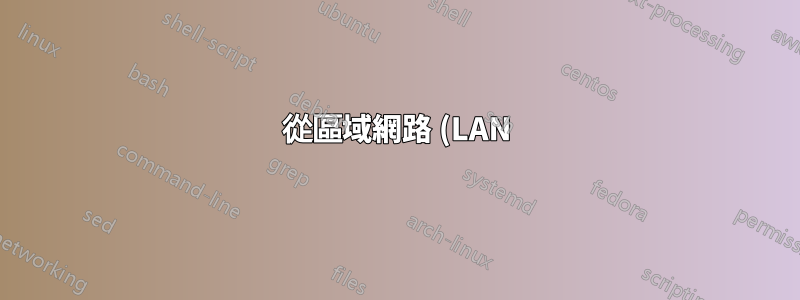 從區域網路 (LAN) 存取 WSL 2 發行版