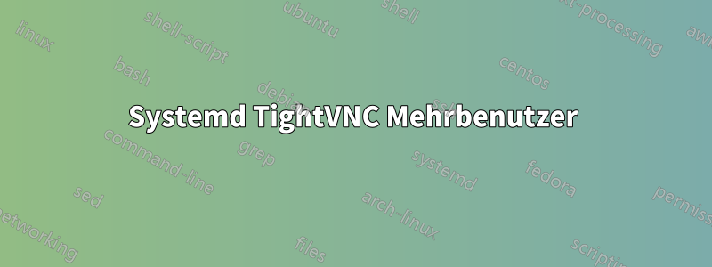 Systemd TightVNC Mehrbenutzer