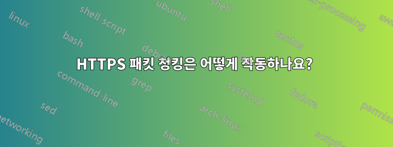 HTTPS 패킷 청킹은 어떻게 작동하나요?