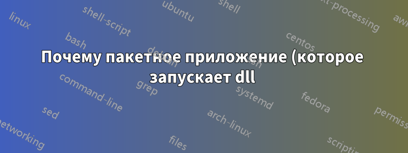 Почему пакетное приложение (которое запускает dll) имеет другое разрешение при запуске на виртуальной машине?