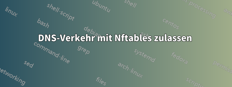 DNS-Verkehr mit Nftables zulassen