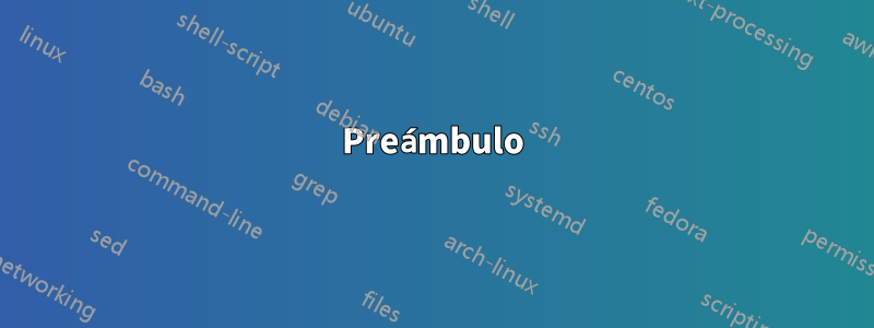 Preámbulo