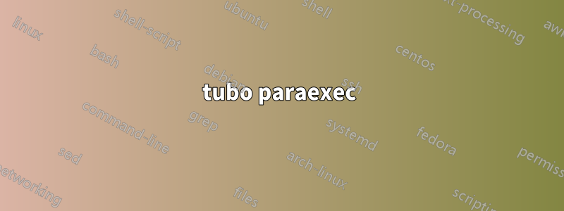 tubo paraexec