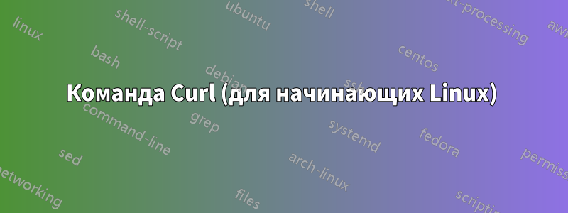 Команда Curl (для начинающих Linux)