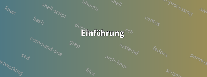 Einführung