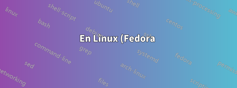 En Linux (Fedora), quiero realizar un seguimiento de la E/S de un proceso PARTICULAR para saber si está bloqueado o si está progresando.