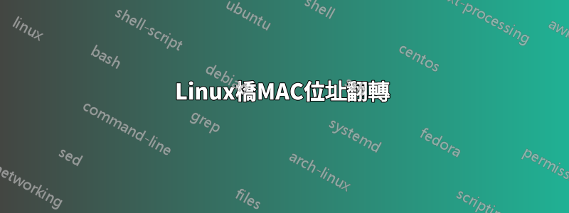 Linux橋MAC位址翻轉