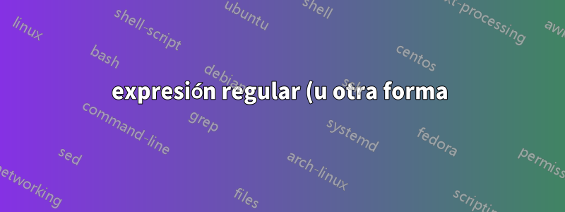 expresión regular (u otra forma) para encontrar números seguidos de un espacio