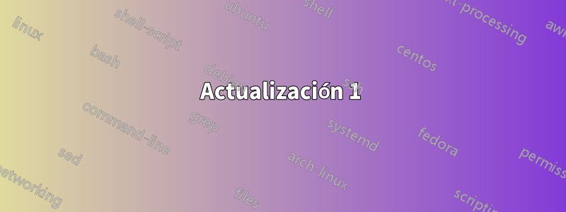 Actualización 1