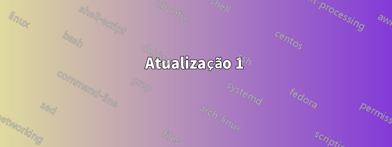 Atualização 1