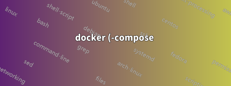 docker (-compose) 支援純 L1 或 L2 網路嗎?